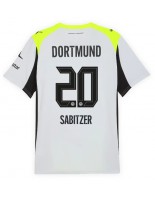 Borussia Dortmund Marcel Sabitzer #20 Vieraspaita 2025-26 Lyhythihainen